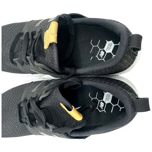 New Balance Women's Fresh Foam Sport V1 Sneakers Size 12 Black White - Picture 3 of 8